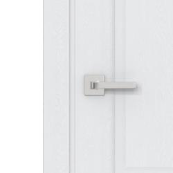 Дверное полотно LIST К-1 багет ясень белый/глухое багет 2000*700 мм