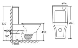 Унитаз-компакт ALIOTTI ALT-T-010