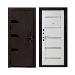 Дверь металлическая СТАЛЬНОЙ СТИЛЬ Брауни левая 2050*860 мм