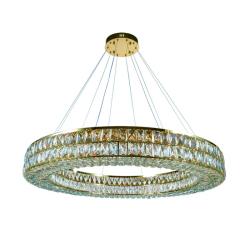 Люстра СФЕРА СВЕТА 2786E/112W Gold+clear Золото