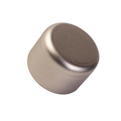 Наконечник Заглушка закругленная D19 Сатин