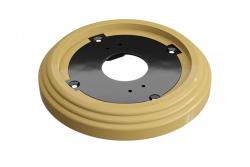 Рамка ТМ МЕЗОНИНЪ Усадьба 1 пост песочное золото GE30701-32