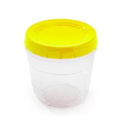 Банка с завинчивающейся крышкой 0.5л, в асс/Полимербыт/