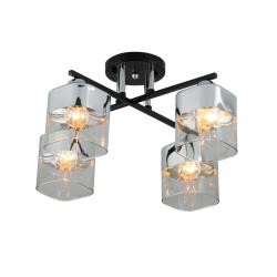 Люстра ЛАЙТ СФЕРА 07275/4 Black+chrome Черный