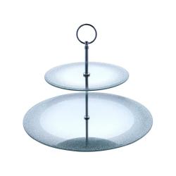 Фруктовница 2-х ярусная 19*30см /357-253-1/AGNESS/