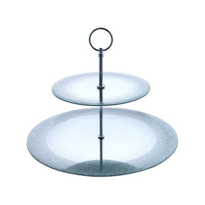 Фруктовница 2-х ярусная 19*30см /357-253-1/AGNESS/