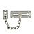 Цепочка дверная НОРА-М №4 матовый хром 92 мм