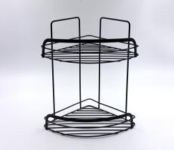 Полка для ванной JOY HOME угловая двойная