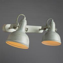 Спот ARTE LAMP Martin A5213AP-2WG Белый, золотистый