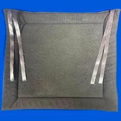 Подушка для стула ТАЙМ ТЕКСТИЛЬ темно-серый 40*40 см