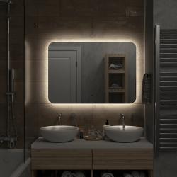 Зеркало КОНТИНЕНТ Burzhe холодный свет 100*70 см 