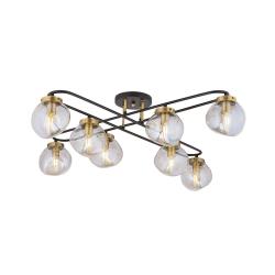 Люстра ЛАЙТ СФЕРА 40086MD/6 MBK+AB Черный