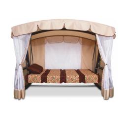 Качели садовые АРНОВЕРК Эдем премиум Шоколад 277*170*188 см