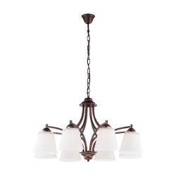 Люстра ЛАЙТ СФЕРА 85622/8 BK+RGD Черный