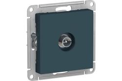 Механизм розетки телевизионной SYSTEME ELECTRIC Atlas design TV изумруд ATN000893 