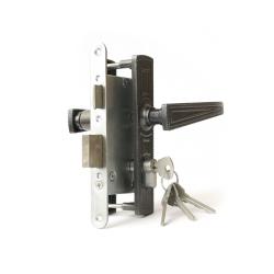 Замок врезной ЗЕНИТ ЗВ4-3.01 Серебро