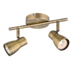 Спот ЛАЙТ СФЕРА 8763-02/I302 AB Бронза