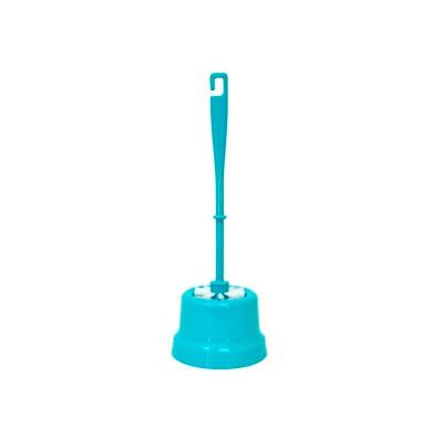 Ерш туалетный МУЛЬТИ-ПЛАСТ Колокольчик бирюзовый