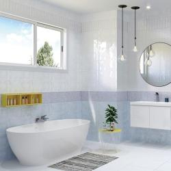 Плитка базовая CERSANIT Pudra Белый 20*44 см