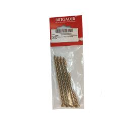 Шуруп по бетону острый желтый 7,5*112 мм 4 шт