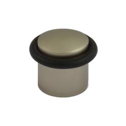 Ограничитель дверной НОРА-М 102 матовый никель 28 мм