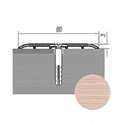 Профиль одноуровневый НОВОСЕЛ П 63.33 Серый ясень 0,9 м