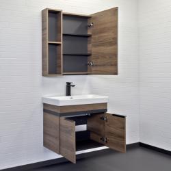 Зеркальный шкаф COMFORTY Соло 70*89 см