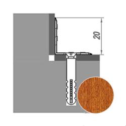 Профиль угловой НОВОСЕЛ У 69.25 Дуб деревенский 1 м