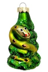 Елочное украшение КОЛОМЕЕВ Змея на елке 7 см