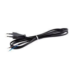 Шнур сетевой с вилкой ЭРА черный 1,8 м Б0051342