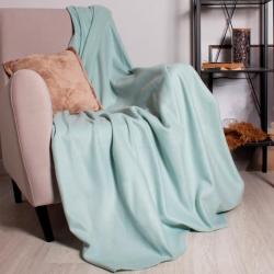 Плед CASA CONFORTE London basic Однотонный Голубой 150*200 см