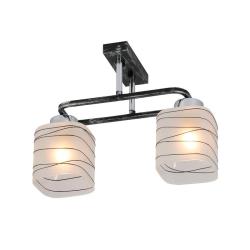 Люстра ЛАЙТ СФЕРА 07421/2 Black+silver+chrome Черный