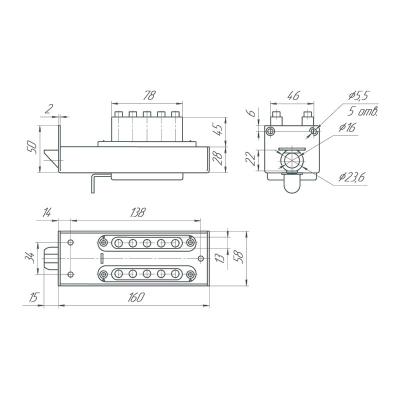 Замок накладной МЕТТЭМ ЗКП-2