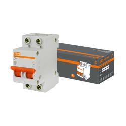 Автоматический выключатель TDM ВА47-63 2Р 50 А С 4,5 кА