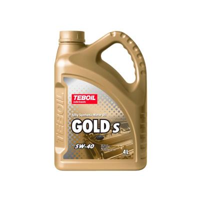 Масло моторное TEBOIL Gold S 5w40 4 л
