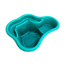 Пруд декоративный БАЙКАЛ Зеленый 150*106*39 см