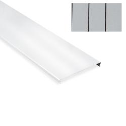 Рейка S-150 жемчужно-белый с хромированной полосой 4 м