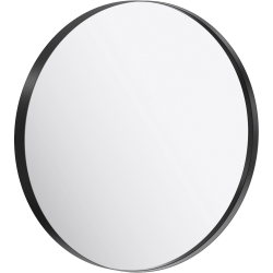 Зеркало AQWELLA черный 60 см