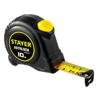 Рулетка STAYER Autolock 10 м 2-34126-10-25