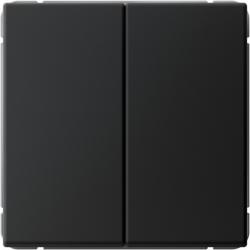 Механизм переключателя SYSTEME ELECTRIC Art Gallery 2 клавиши карбон GAL001065