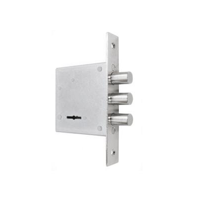 Замок врезной BORDER D 8-8 Хром 070901