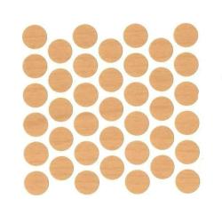 Заглушка декоративная универсальная дуб 50 шт