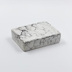 Мыльница JOY HOME Белый мрамор 