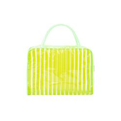 Косметичка на молнии 24см, зеленый