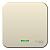 Выключатель SYSTEME ELECTRIC Blanca 1 клавиша с подсветкой молочный BLNVA101112