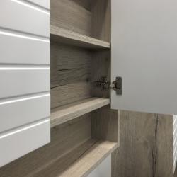 Зеркальный шкаф COMFORTY Клеон 60*80 см