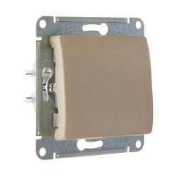 Механизм переключателя SYSTEME ELECTRIC Glossa 1 клавиша титан GSL000461