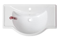 Тумба с раковиной ASB WOOD LINE Салерно 80 белый 