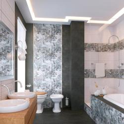 Плитка базовая GRACIA CERAMICA Lauretta White 01 30*90 см