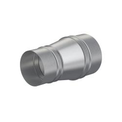 Редуктор, серия GGB, для круглых воздуховодов, D100/125, оцинкованная сталь, ЭРА